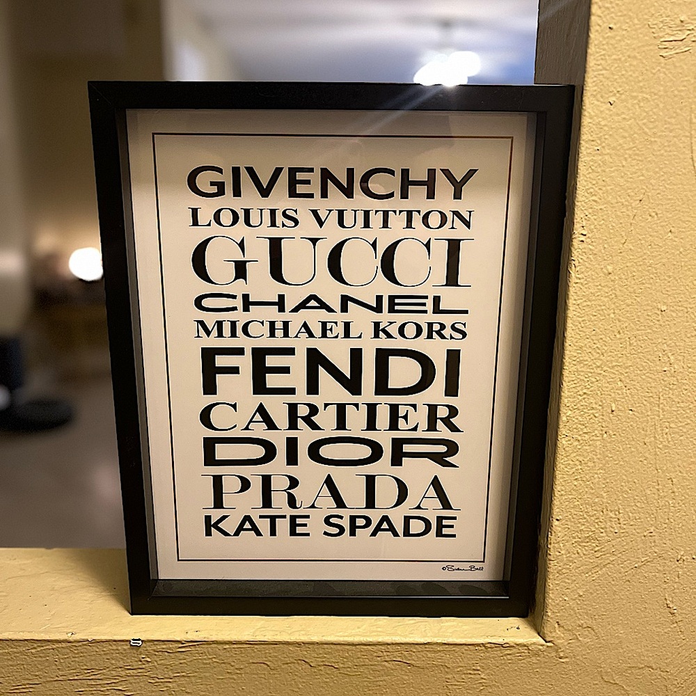 Decor/art.  List of luxury brands